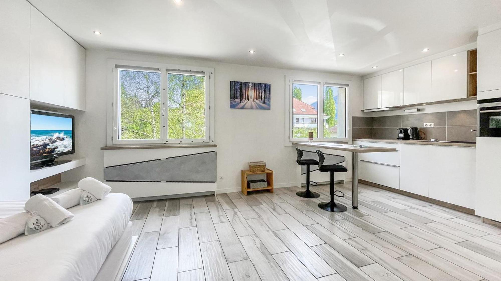 Homey Tidy - New / Proche Centre Annecy / Parking Gratuit / Logement Entierement Equipe Экстерьер фото